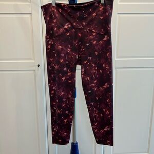 Spanx Booty Boost Active Printed 7/8 Leggings